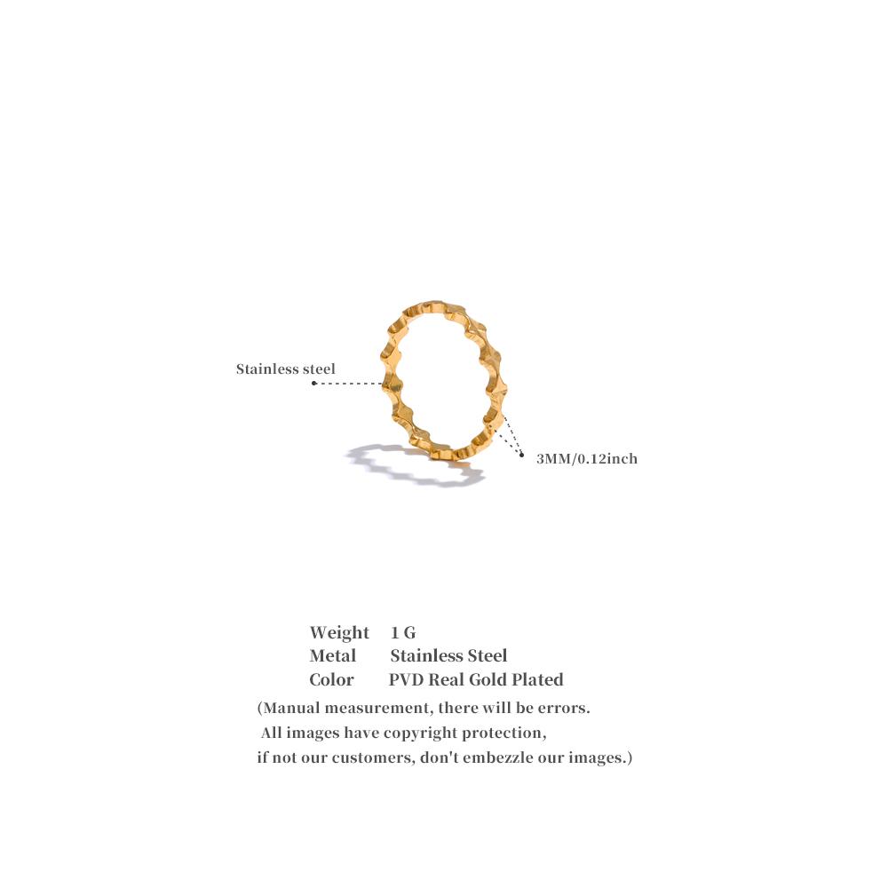 Eetit Минималистское тонкое геометрическое кольцо из нержавеющей стали золотого и серебряного цвета, модные универсальные повседневные ювелирные аксессуары