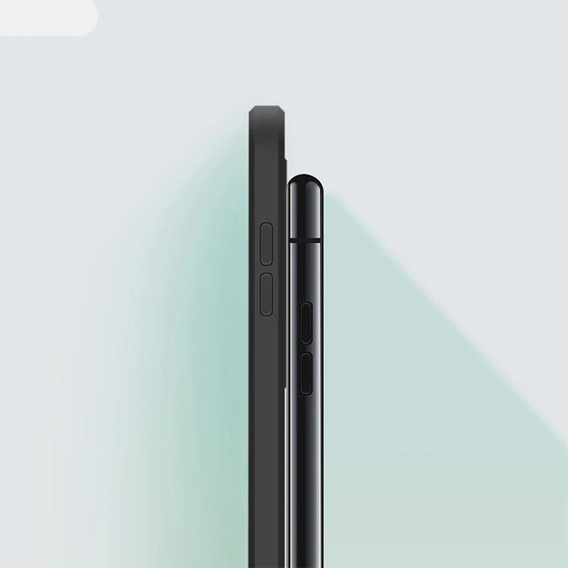Жидкий силиконовый чехол для телефона Honor 200 / 200 Pro 200Pro 5G Honor 90 70 50 простой противоударный квадратный край мягкий чехол Funda аксессуары