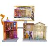 Wizarding World Harry Potter, Magical Minis Diagon Alley 3-in-1 Playset with Lights & Sounds, 2 Figures, 21 Accessories, Kids Toys for Ages 6 and Up