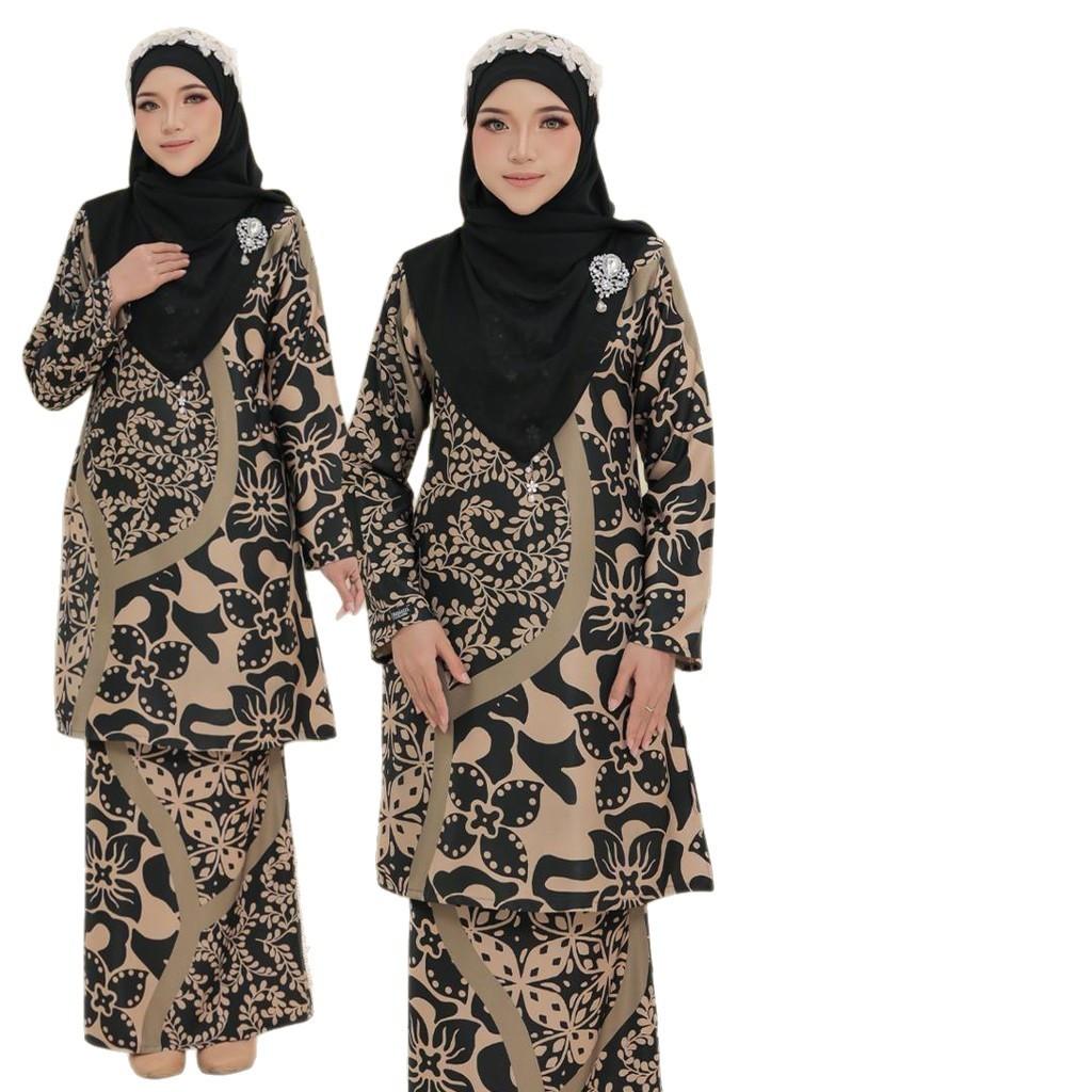 Vintage Style Long Dress With 3d Printed Pattern For Business Casual And Evening Wear