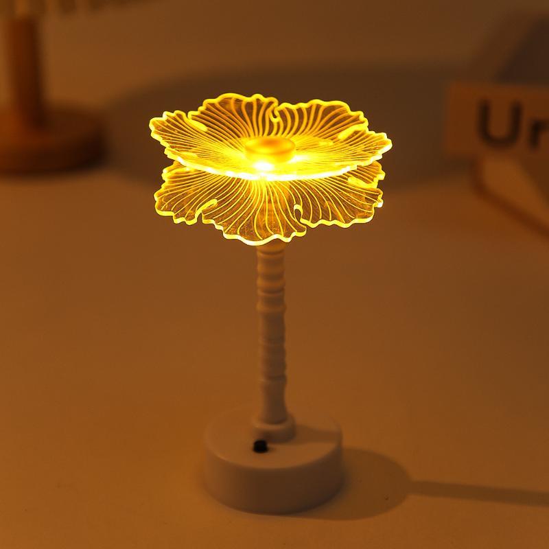Minimalist Design Acrylic Butterfly Led Table Lamp Soft Ambient Lighting Luxury Style Led Desk Lamp Modern Design Eye Protection