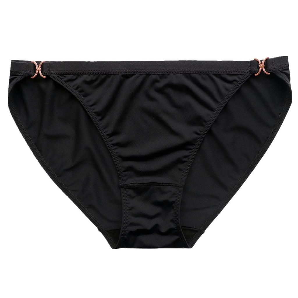 Women's Underwear Panties Printed Sexy Low-rise Panties Women's Ice Silk Breathable Briefs for Women