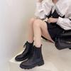Martin Boots Women's Ins Trendy British Style Thick-bottomed New Autumn Thin Short Boots Handsome Locomotive Single Boots