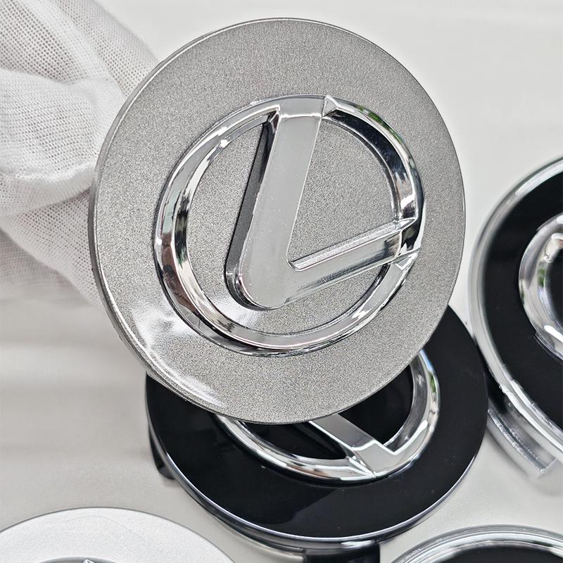 PYZW6 4Pcs 62mm 84mm Car Wheel Center Hub Caps Cover For Lexus F SPORT GS GX IS LS LX CT LC RC LBX NX RX 350h 450h ES UX 300e GX460