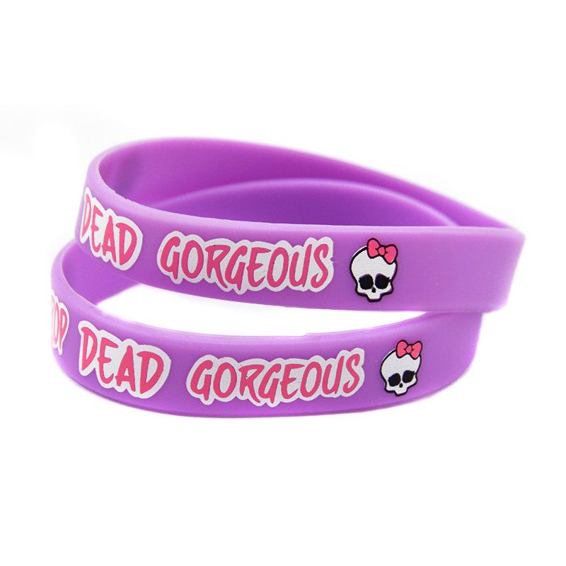 Аниме Браслет силиконовый спортивный Монстер Хай