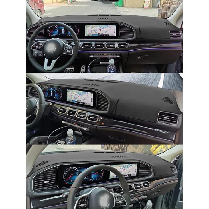 For -25 Benz GLE GLS S 400 500 320 W167 C167 V167 Dashmat Dashboard Cover trument Panel Pad Dash Mat Anti-Dirt Ornaments