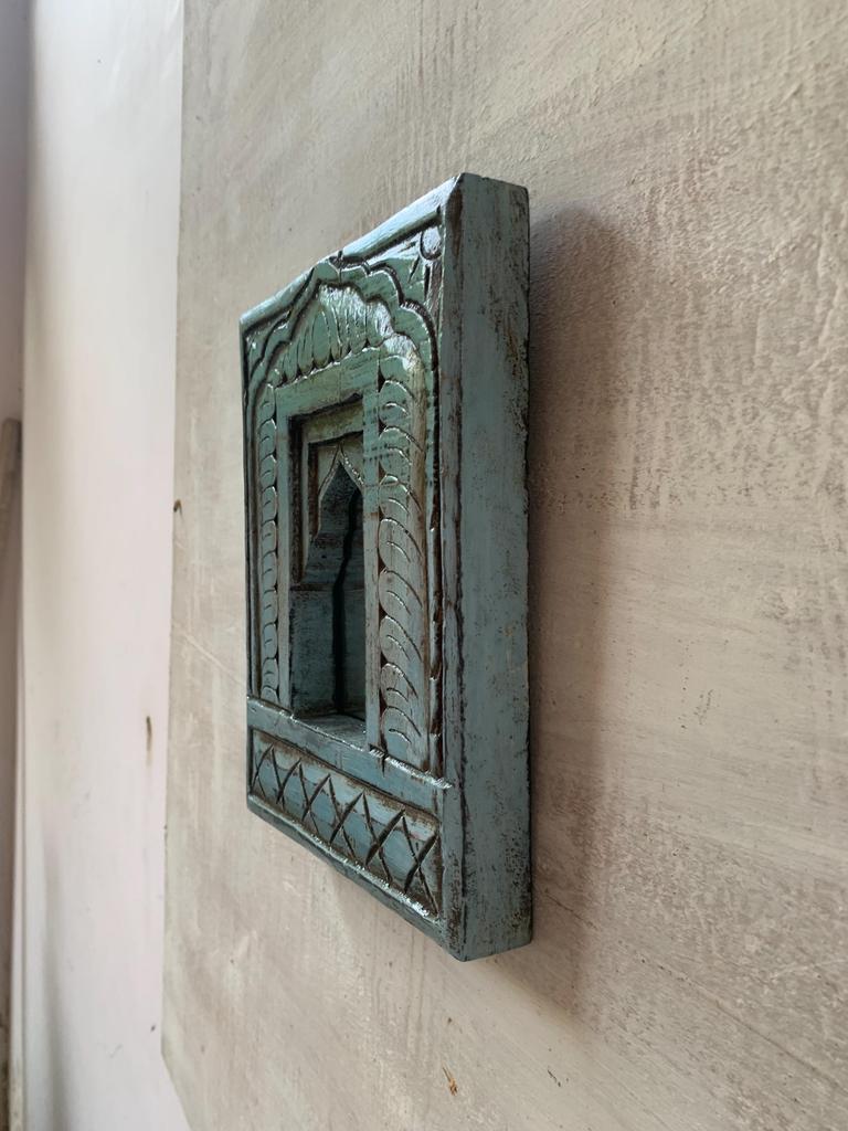 Handmade Hand Painted Jharokha Wall Decor: Indian Royal Frame