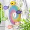 Игрушки для волнистых попугайчиков, вращающиеся игрушки для попугайчиков в клетку, забавное развлечение, компаньон, интерактивные жевательные головоломки для домашних животных