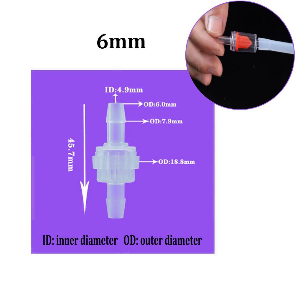 Обратный односторонний обратный клапан, односторонний, прозрачный