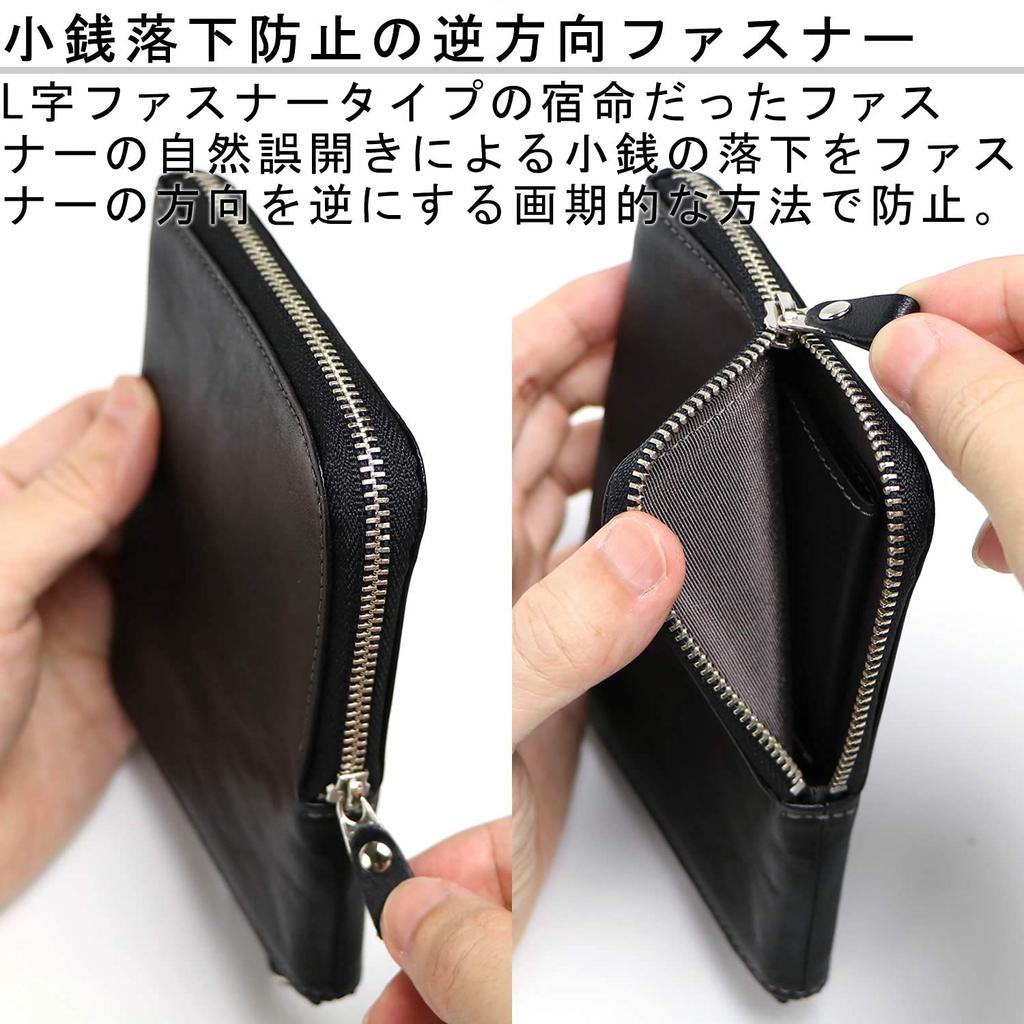 Портмоне Governor Leather Craftsman, чехол для ключей, кошелек, кошелек на молнии, чехол для монет, держатель для ключей с двойной молнией, натуральная кожа, кожаный держатель для ключей Tochigi