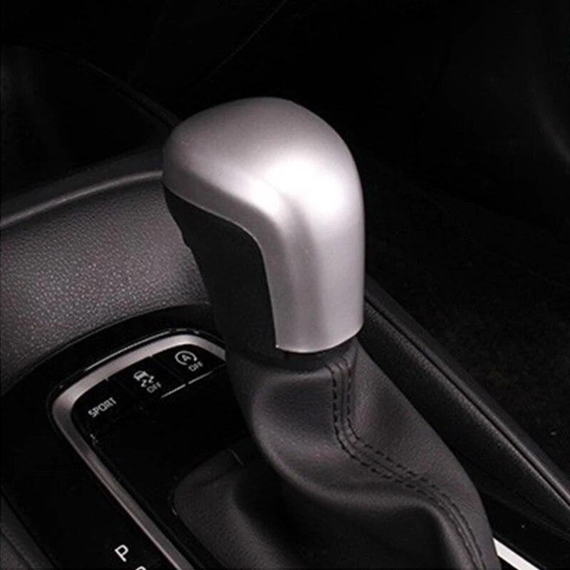 Автомобильная ручка переключения передач, чехол из углеродного волокна, наклейка с рисунком для Toyota Corolla Camry Avalon Levin 2019 2020 2021