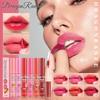 6 Colors Peel Off Liquid Lipstick Matte Peel Off Lip Glaze Waterproof Long Lasting Makeup Stain Sexy Rose Red Lip Tint Cosmetics