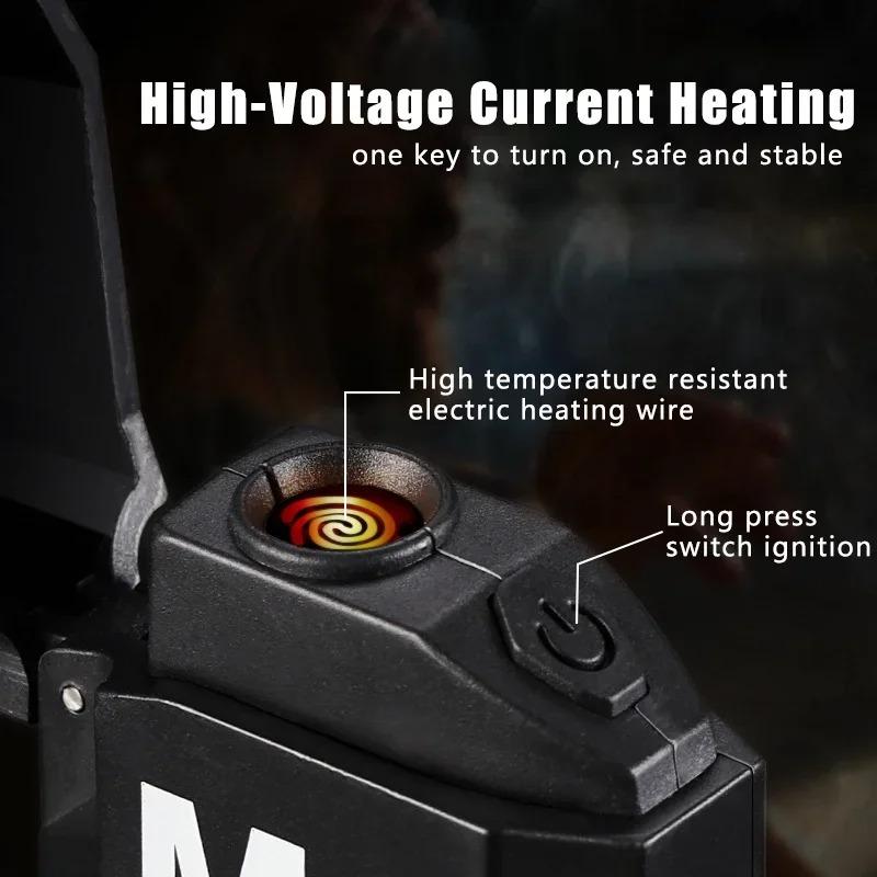 Rechargeable Type-C Interface Waterproof M8 Mini Flashlight Double Arc 2-in-1 COB Work Light Outdoor Strong Light