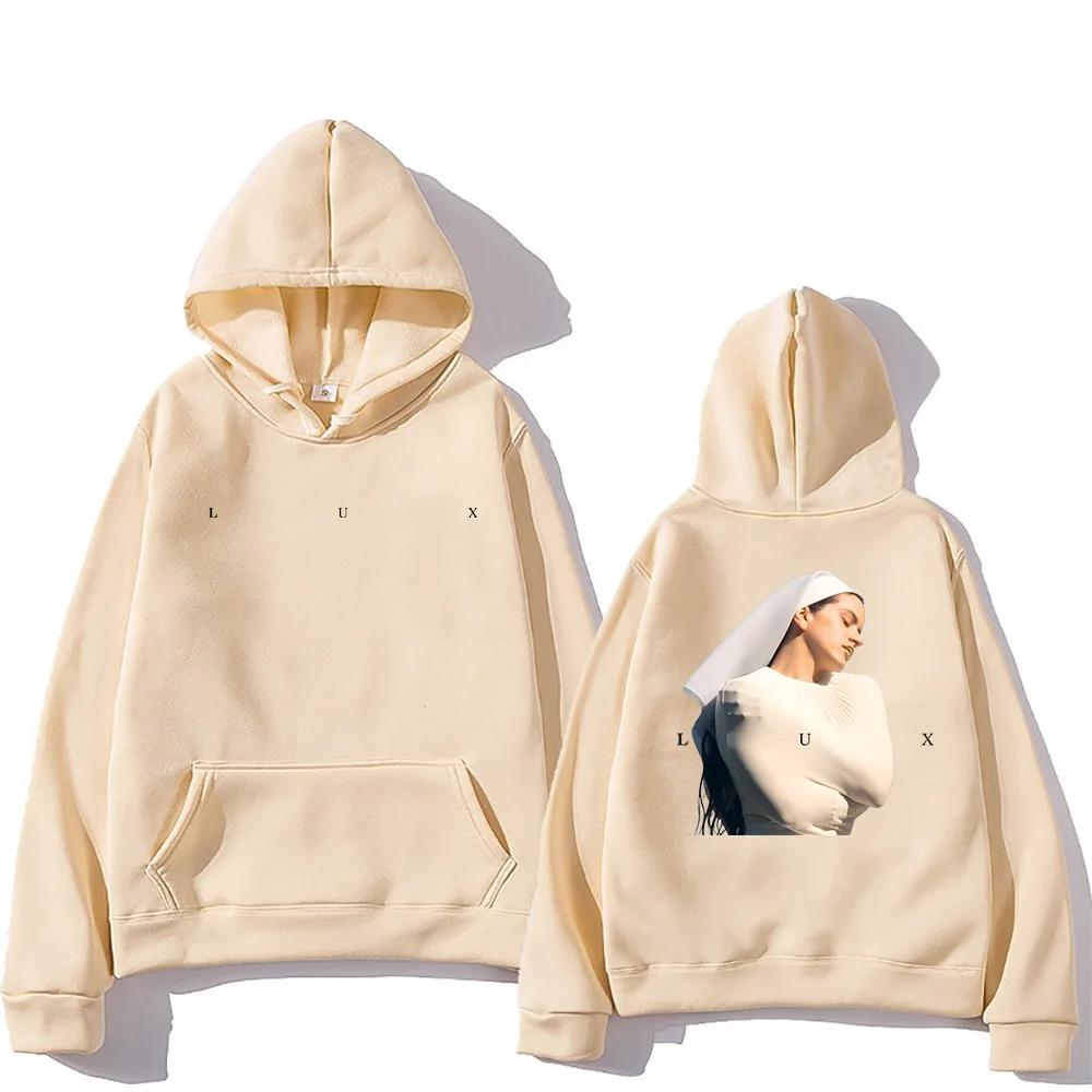 Rosalía Berghain Music Album Hoodies Women Fashion New Long Sleeve Pullovers Gift for Rosalia Fan Clothes Aesthetic Trendy