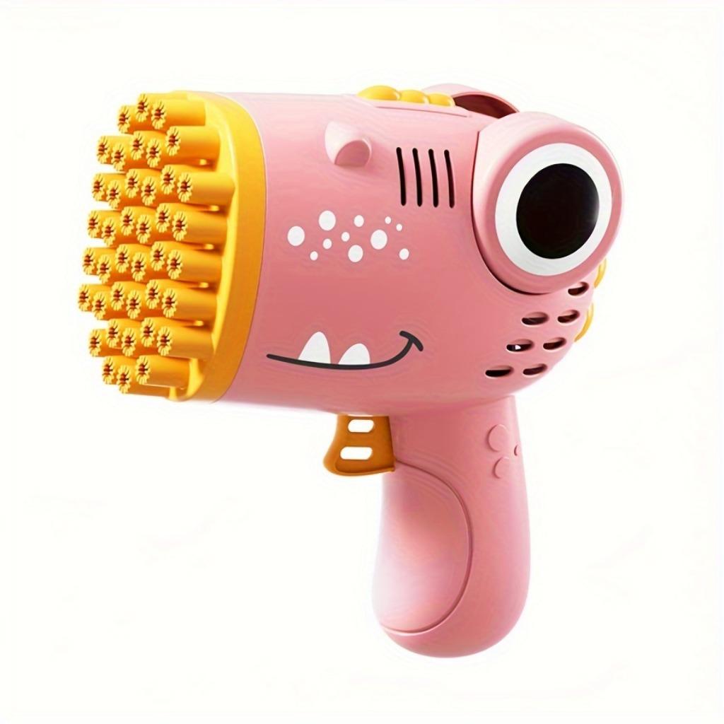 40 Hole Bubble Gun Children's Portable Outdoor Wedding Party Toys Children's Birthday Gift Christmas Gift (Bubble Liquid and Batteries Not Included)