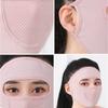 Ice Silk UV Protection Mask Breathable Forehead Protector Fashion Sun Protection Mask  Summer