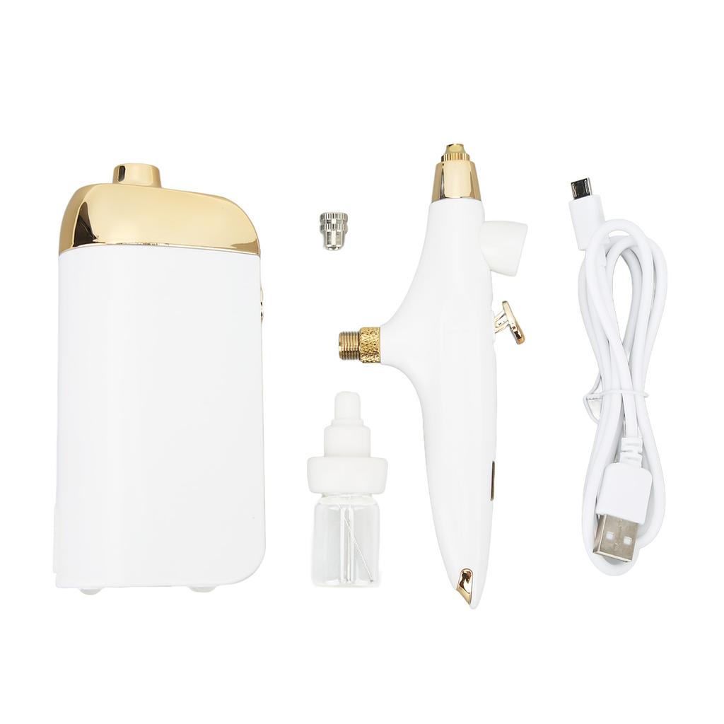 Кислородный аэрограф для лица, портативный тоник для макияжа, тонер для ухода за кожей, распылитель Nano Mist, женские подарки, белый цвет