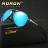 Color Film Polarized Sunglasses for Men Aviator Driving Glasses Fashion