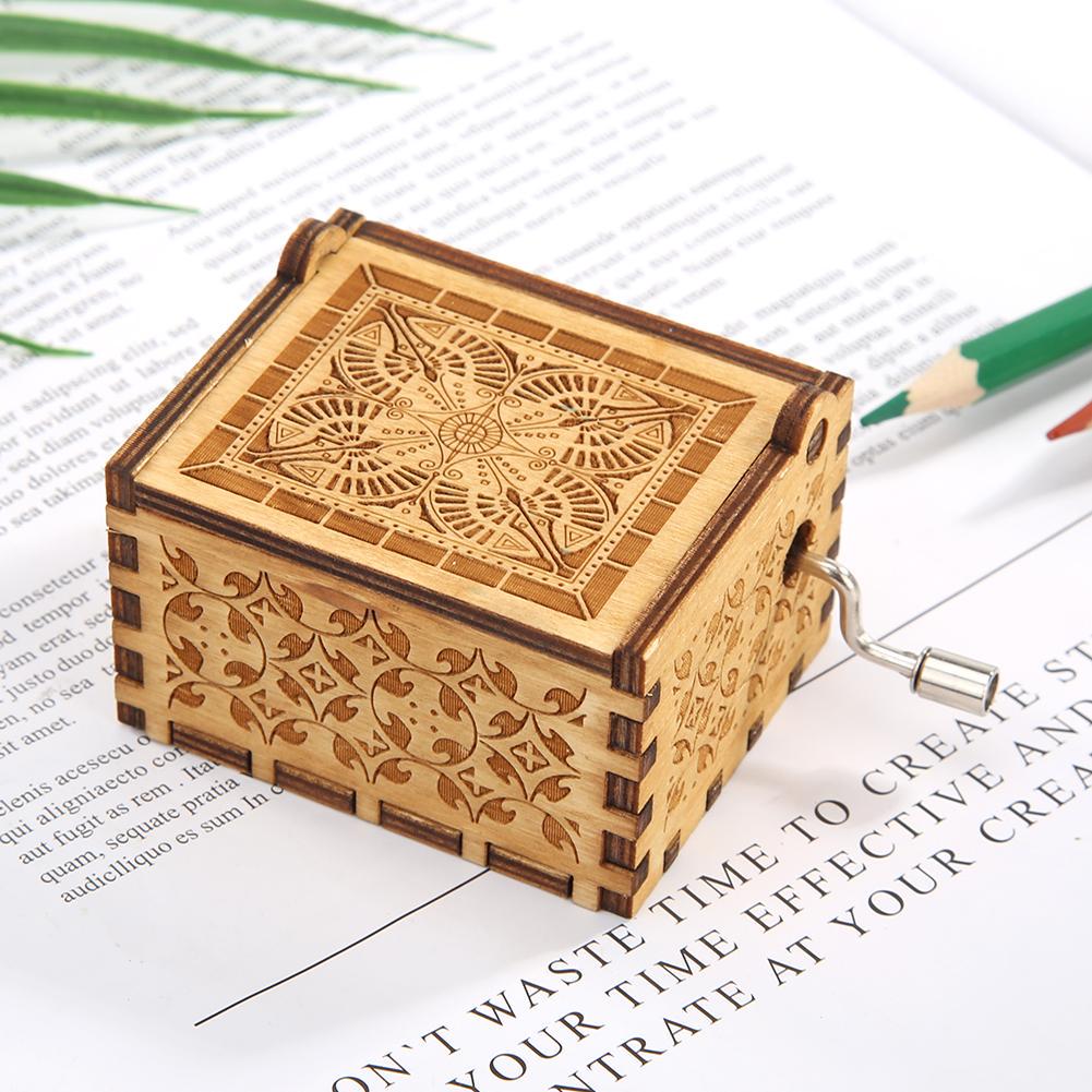 Простая в использовании музыкальная шкатулка в стиле красоты для девочек, музыкальная шкатулка с ручным управлением, изысканные подарки