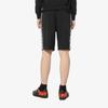 Adidas Mens Training Series Moisture-Wicking Breathable Striped Shorts Men Shorts Black DJ2131