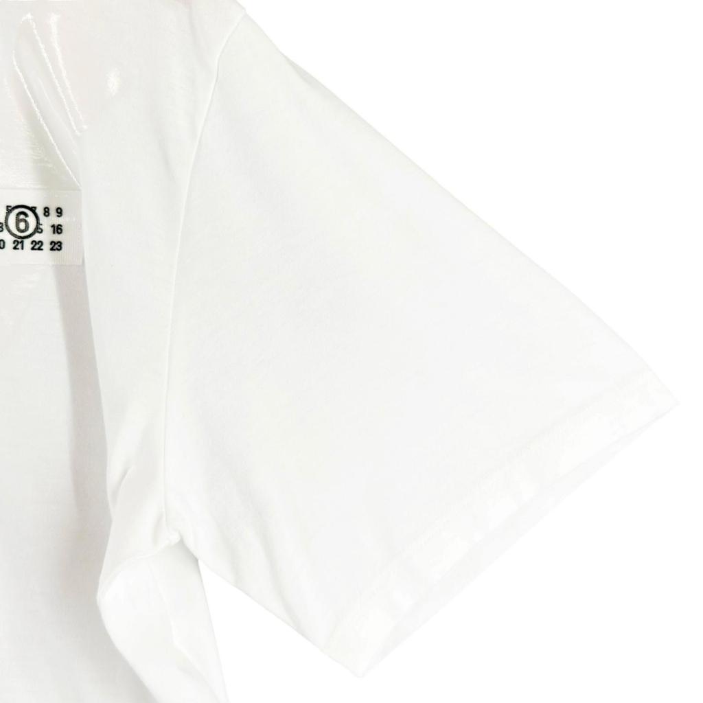 MM6 Maison Margiela Number motif S52GC0336 Short sleeve T-shirt white Women XS used