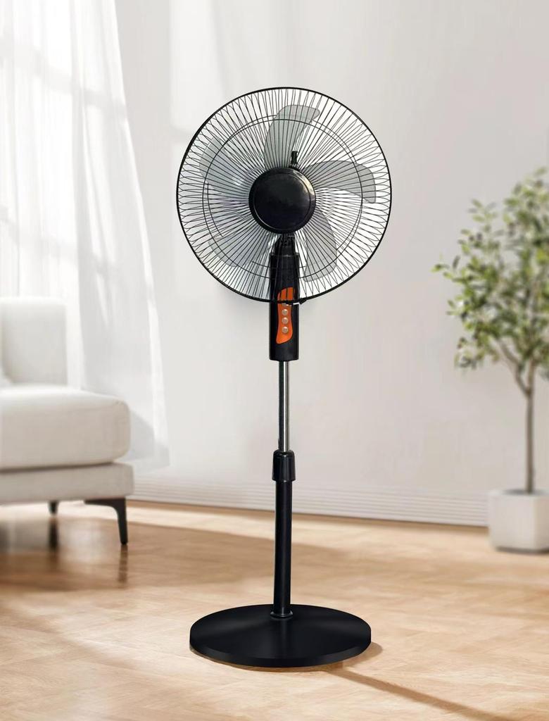 XLANKE Электрический осциллирующий напольный вентилятор с пультом дистанционного управления - Бесшумный вертикальный дизайн для дома