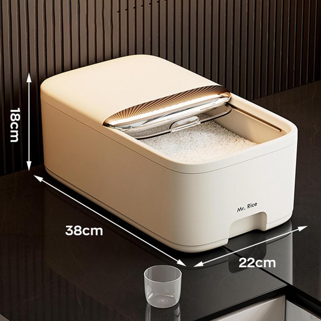 Контейнер для пищевых продуктов, герметичный дозатор для зерновых, ведро для риса, контейнер для домашней столешницы