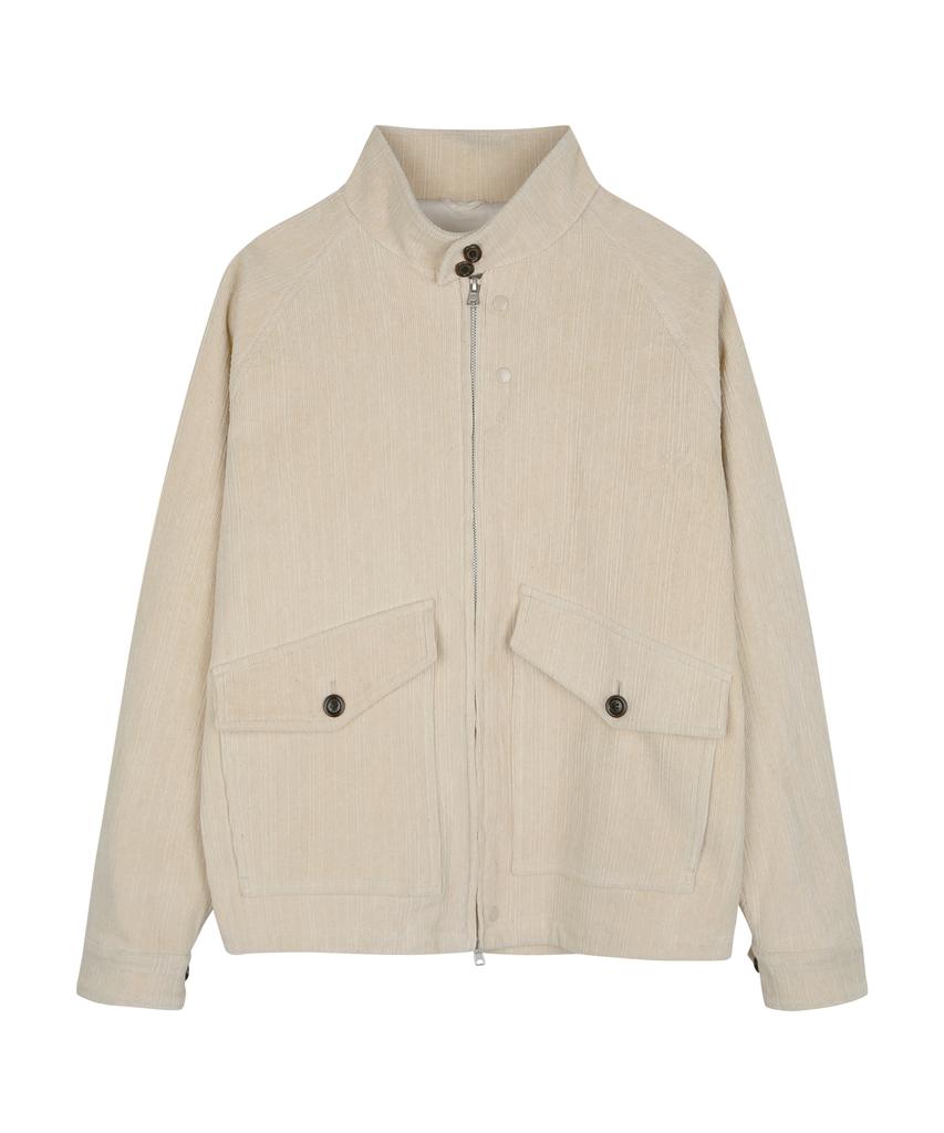 Youneedgarments Corduroy Duster Blouson (Beige)