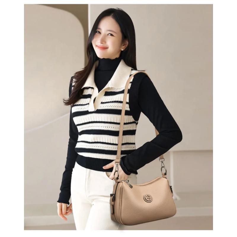 Модная женская сумка через плечо, Сумка-кроссбоди из мягкой ПУ кожи, Однотонная сумка, Подходит для повседневного использования, Шопинга, Поездок на работу