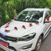 Car Wedding Arrangement Artificial Flower Car Headflower Wedding Car Flower Wedding Supplies