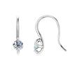 Gica Gema Europe And The United States New Moissanite Ear Hook Fashion Temperament Tide Sterling Silver S925 Ear Accessories