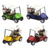 1:36 Mini Golf Cart Toys Pull Back Vehicle Children Birthday Holiday Gift