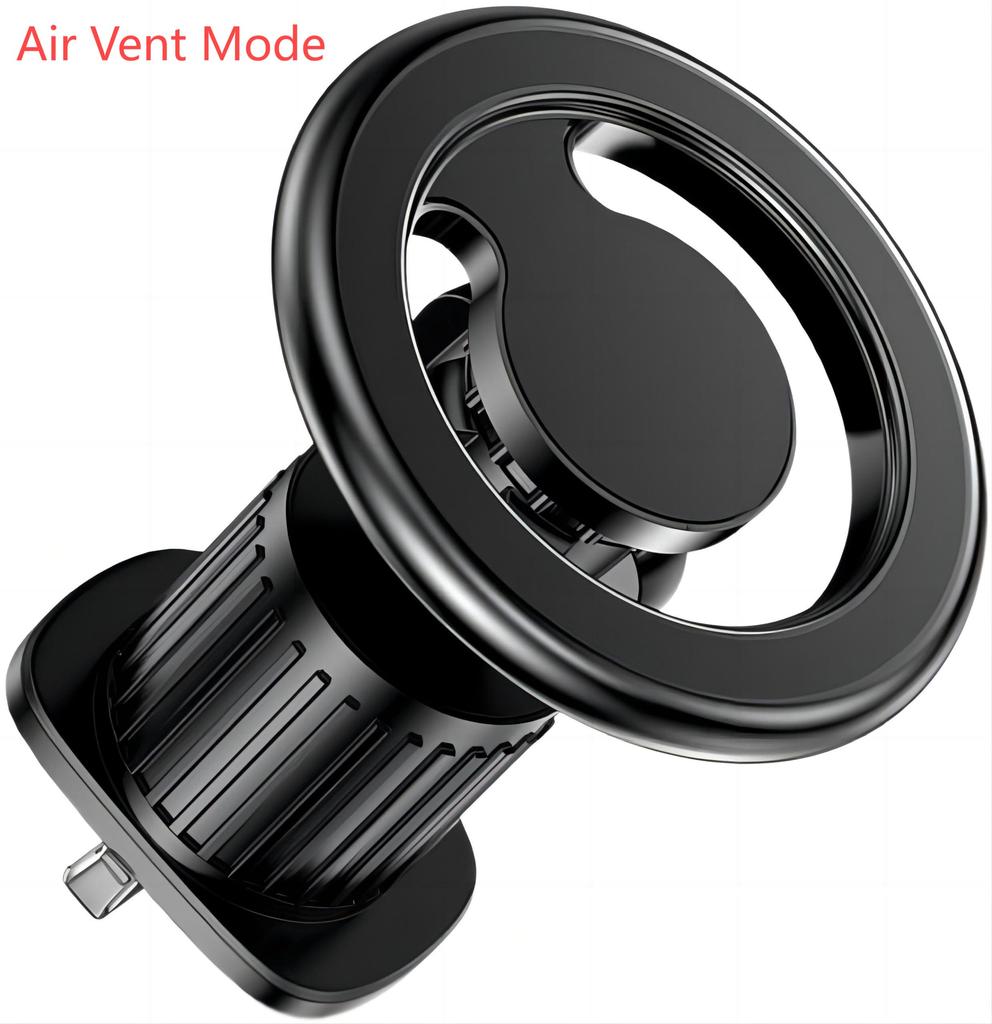 Новый магнитный держатель для телефона, вращающийся, приборная панель, черный, крепление-подставка, кронштейн для GPS-мобильного телефона в автомобиль для MagSafe iPhone 15 14 13 12