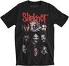 Slipknot Мужской тур Prepare for Hell 2014-2015 (Назад Печать) Приталенная футболка черная