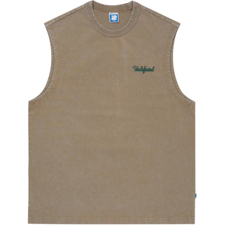 UNDEFEATED Tank Tops Unisex Crew Neck Moderate Straight Fit UC42GTK02M