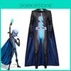 Halloween Megamind Cosplay Jumpsuit Cloak Glove Set Performance Costume For Anime Events