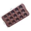 Silicone Mold 15 Chocolate Mold Fondant Patisserie Candy Bar Mould Cake Mode Decoration Kitchen Baking Accessories