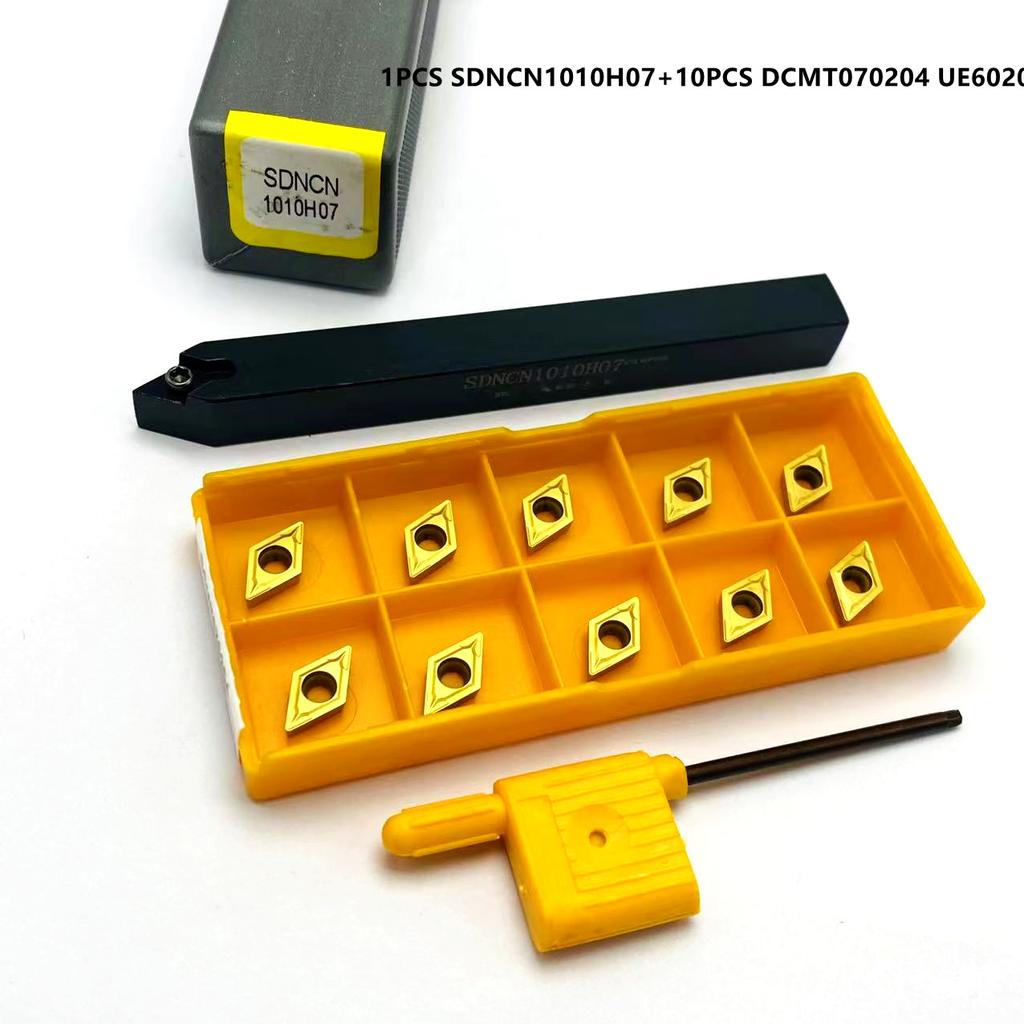 SDNCN1010H07 SDNCN1212H07 SDNCN161H07 SDNCN2020K07 Наружный держатель инструмента для транспортного средства.dcmt070204 Твердосплавный вставной инструмент для токарного станка с ЧПУ