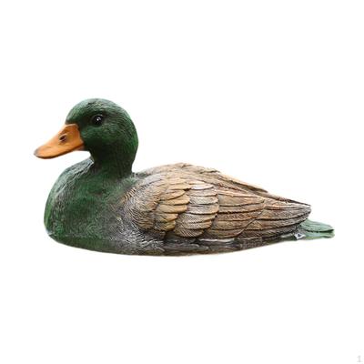 Фигурка животного Скульптура Статуя Пруд Плавающий для Задних дворов Снаружи Газон