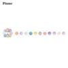 Japanese Stationery Adhesive Tape Round Stickers Label Colorful Dots Washi Tapes Masking Tape
