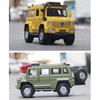 Масштаб 1/28 Unimog U5000, литая под давлением модель автомобиля, игрушечный автомобиль с откатным механизмом, звуком и светом для детей, коллекция подарков для мальчиков и девочек