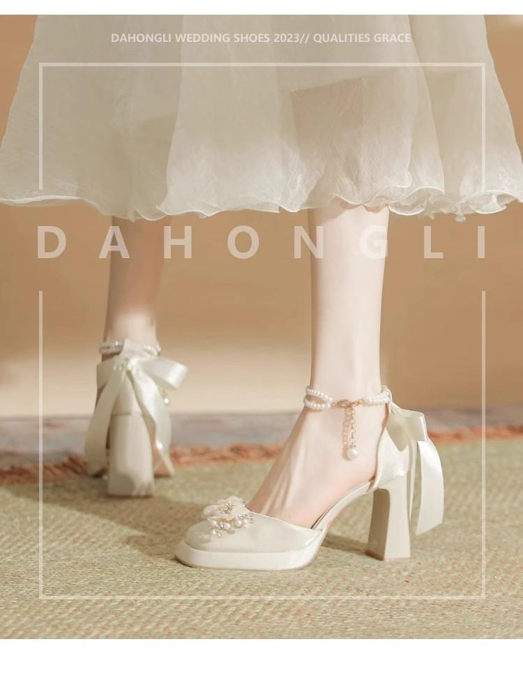 Модные Девочки Высокие Каблуки Детские Принцесса Сандалии Дамская Платформа Бант Кружево Мэри Джейн Лолита Туфли Женские Вечерние Высокие Каблуки Женские Туфли-Лодочки