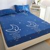 Super Waterproof Bed Mattress Cover Fitted Sheet Cartoon Printing Bed Cover Deep Pocket Bed Sheet Bedspread Home Textile(NO Pillowcase)