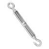 Wire Rope Tensioner 304 Stainless Steel M16 Adjustable Turnbuckle Bolt Hook Rigging AccessoriesOC