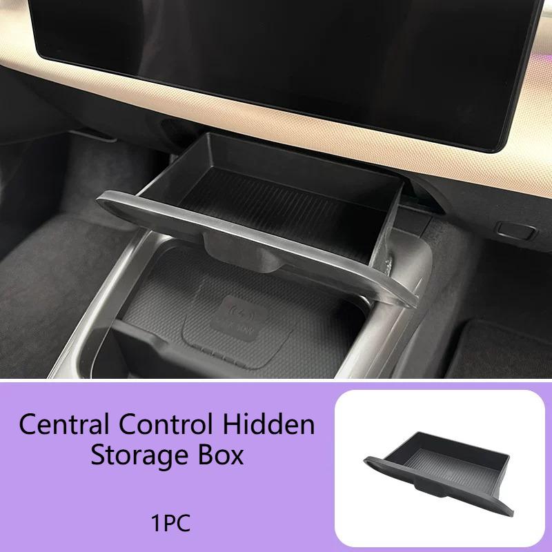 For 2025 BYD Dolphin Smart Car Central Control Hidden Storage Box Original Car Color Interior Accessories Storage Box Set