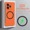 Ультратонкий матовый чехол Magsafe для телефона Realme GT 7 Pro Безрамные жесткие защитные чехлы для ПК для Realme GT7 Pro