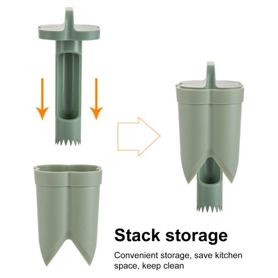 Yousheng Pepper Corer 2 в 1 Устройство для удаления сердцевины болгарского перца Кухонная утварь Twist And Pull Устройство для удаления семян из овощей и фруктов