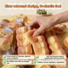 Soft Texture Slow Rising Toy PU Material Bread Squeeze Toy Funny Stress Relief Toy  For ASMR