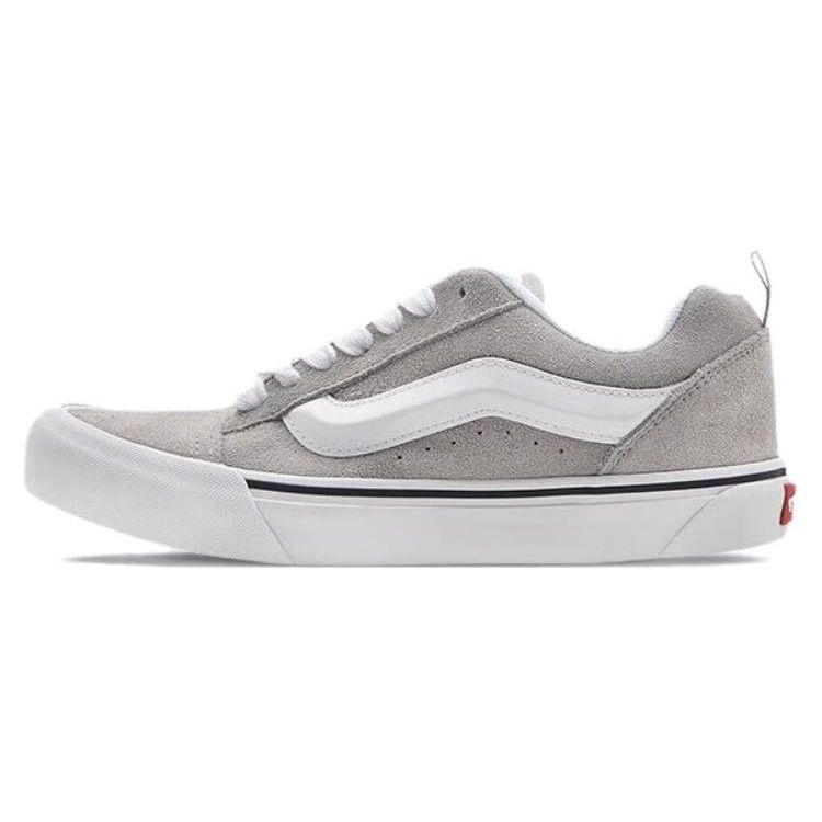Vans Knu Skool Casual Comfortable Versatile Low-Top Skate Shoes Unisex Sneakers Gray VN0009QCBGJ