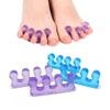 Soft Silicone Finger Toe Separator Soft-Silicon Flexible Finger Toe Spacers for Nail Polish Pedicure Tools